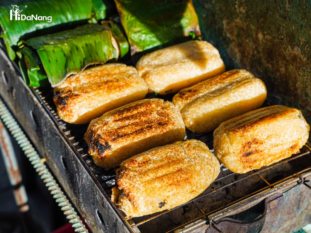 chè chuối nướng thơm nức giữa lòng Đà Thành