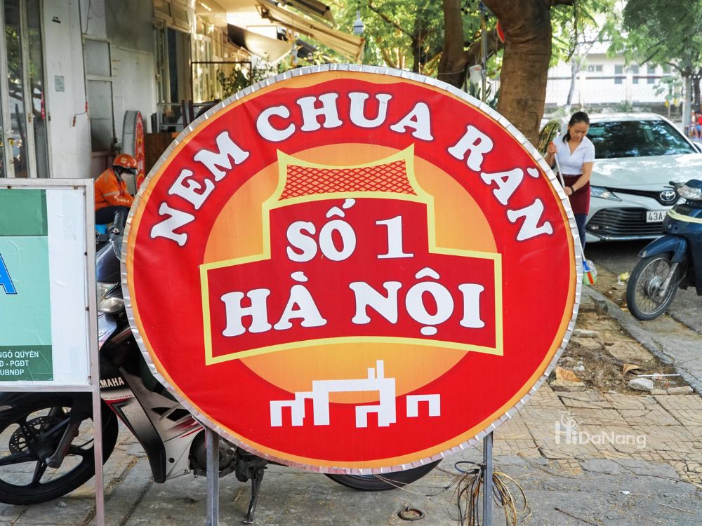 Nem chua rán Hà Nội tại Đà Nẵng